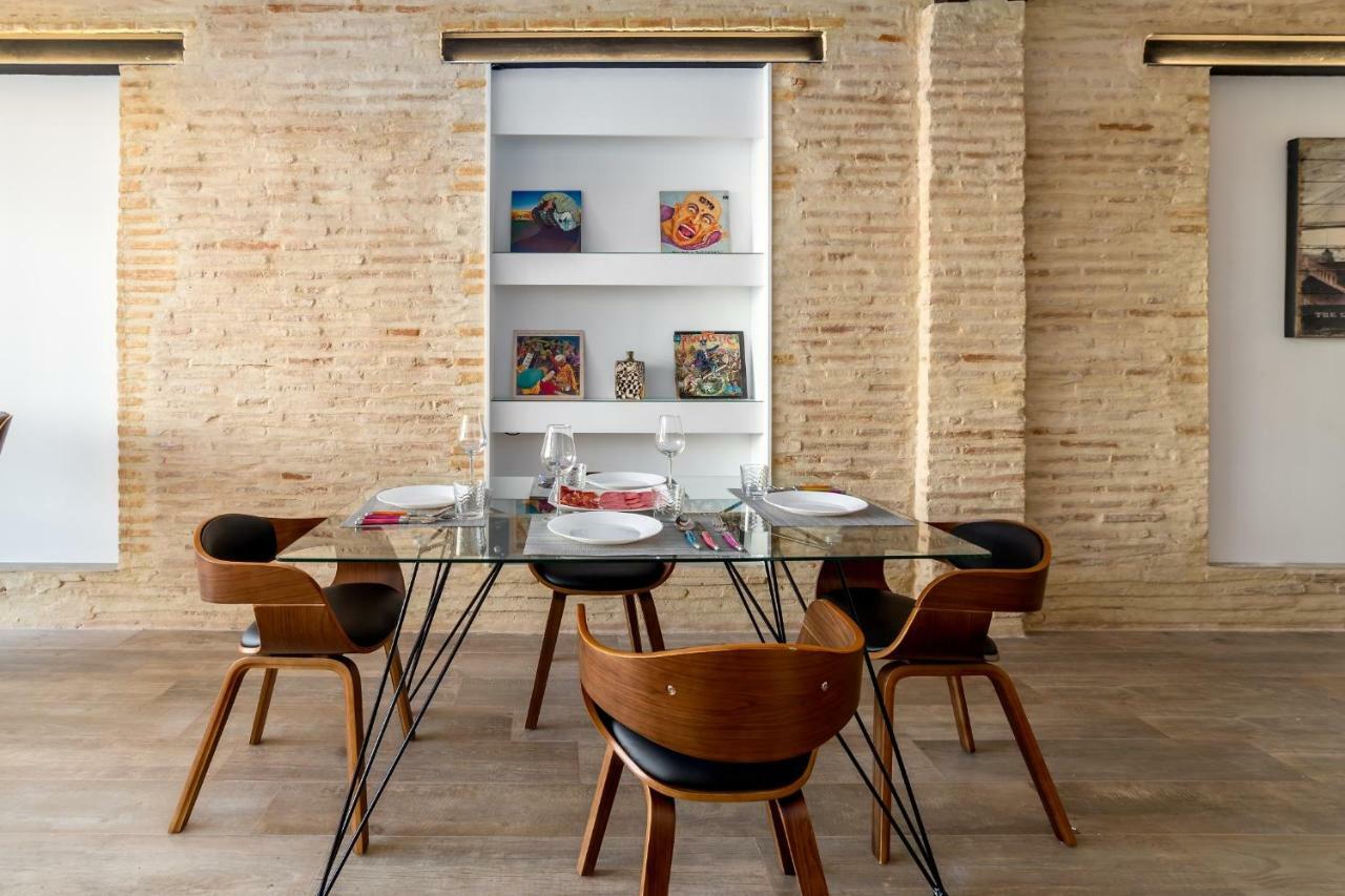 Apartmán Florit Flats - Center Luxurious 1Br 1Ba Terrace Wi-Fi Ac Valencie Exteriér fotografie