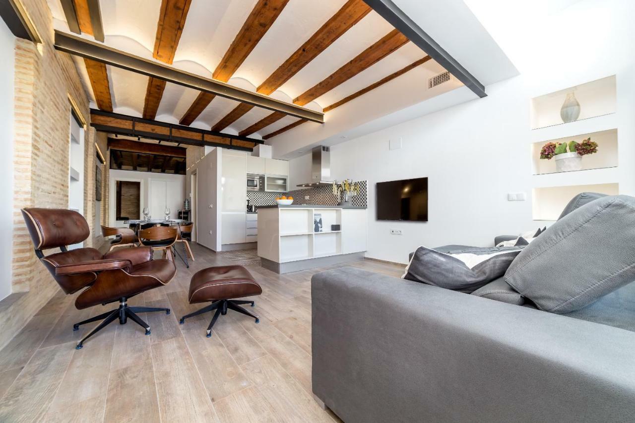 Apartmán Florit Flats - Center Luxurious 1Br 1Ba Terrace Wi-Fi Ac Valencie Exteriér fotografie